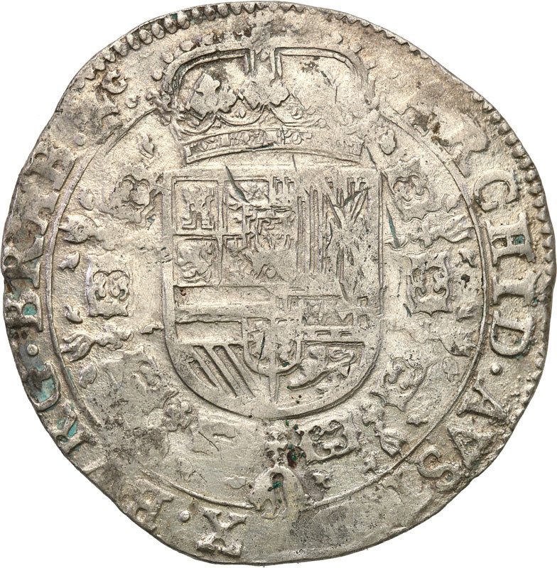 Niderlandy, Brabant. Filip IV (1621-1665). Patagon 1636, Bruksela